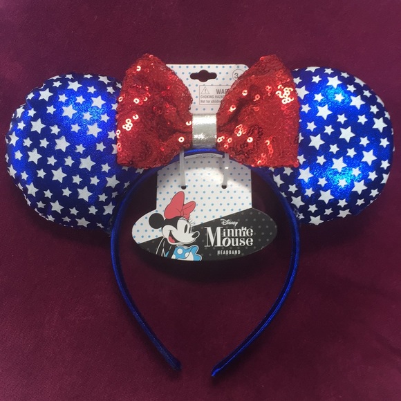 Stars & Sequins Minnie Ears Headband - Picture 2 of 7